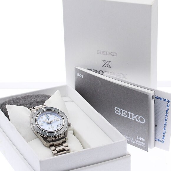 SEIKO Prospex 6R54-00C0/SBEJ013 GMT Ice blue Dial Automatic Men's Watch_883083 - Picture 1 of 8